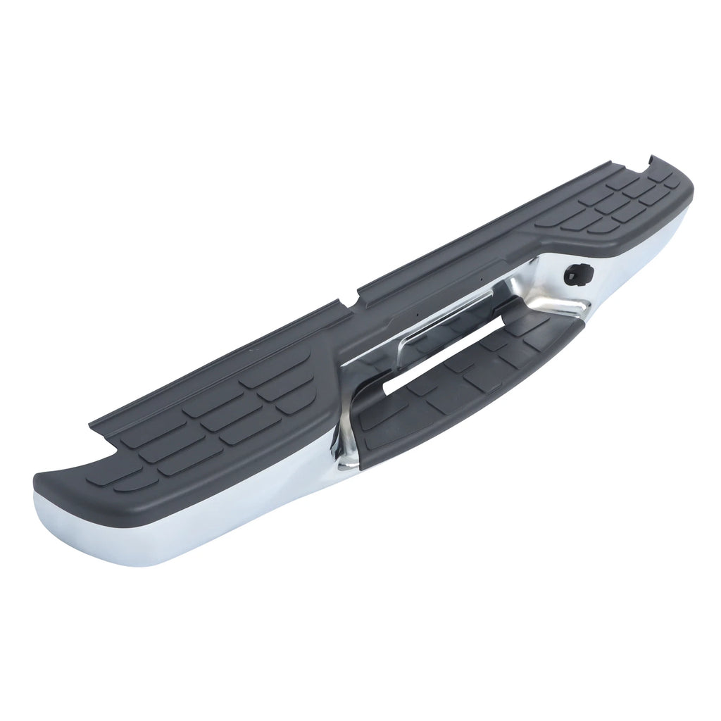 Chrome Rear Step Bumper for Chevy S10 GMC Sonoma (1998–2004)