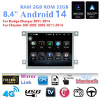 8.4" Carplay Stereo Radio GPS for Dodge Charger Chrysler 300 (2011-2014)
