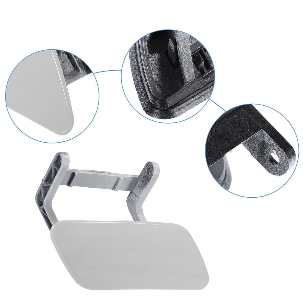 Bumper Headlight Washer Cover for Mercedes ML (2012–2015) - White