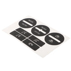 AC Button Repair Kit Decals for Volkswagen Passat (2005–2010)