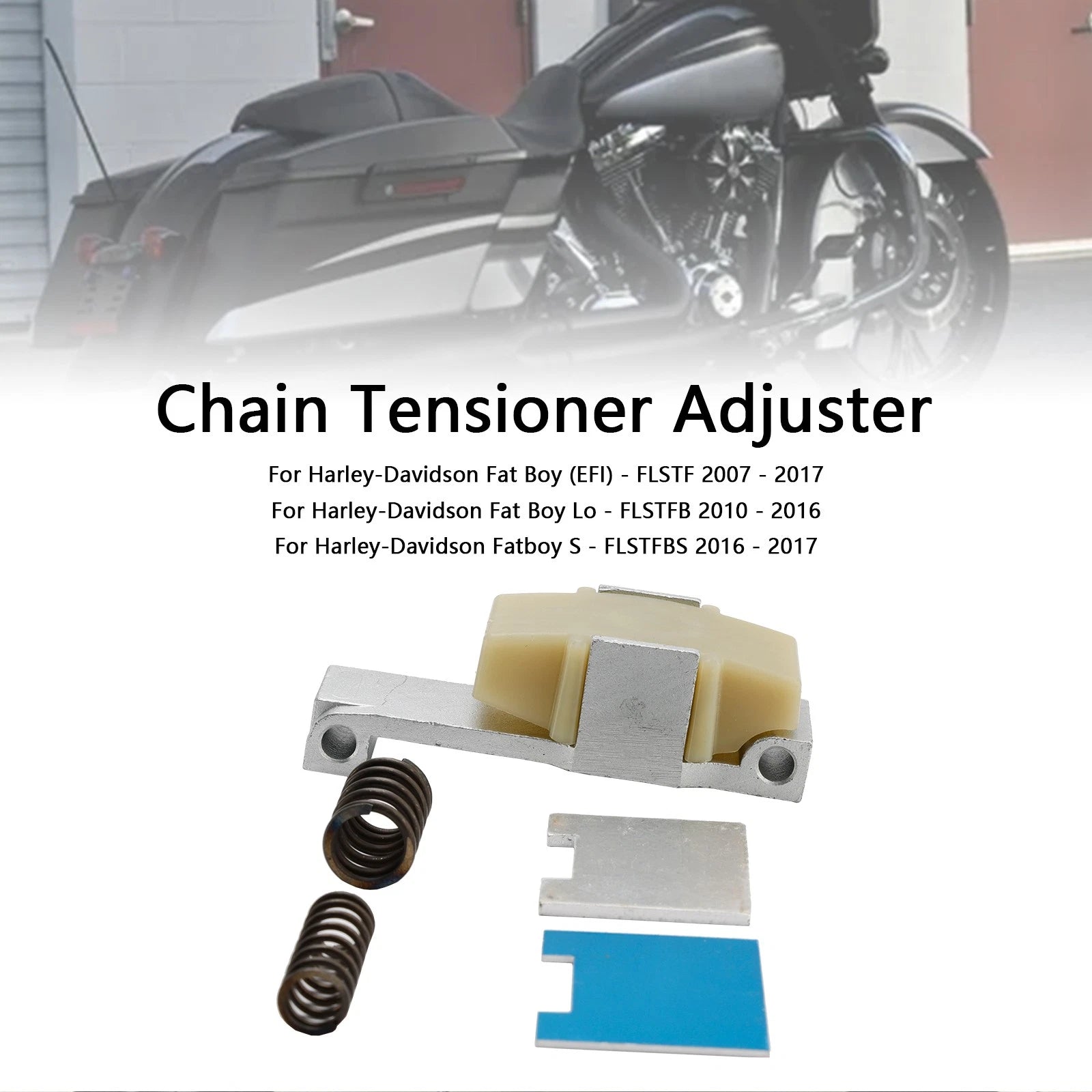M6 Chain Tensioner Adjuster for Dyna Softail Big Twins (2006–2017)