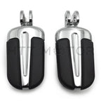 Slipstream Chrome Footpegs for Suzuki Boulevard M95, Marauder 1600 (2005–2009)