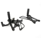 Rearset Footpegs for T595 509 955i 1050 Speed Triple (2006-2012) Black