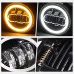 Amber LED Halo Fog Light Lamp for Wrangler (2007–2017) & Journey (2010–2019)