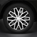16" Silver/Black Hubcaps/Wheel Covers for Steel Wheels 'Universal' Style
