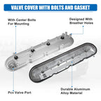 Driver Side Valve Cover for Chevy Silverado Tahoe GMC Sierra Yukon (2007–2014) 12570427