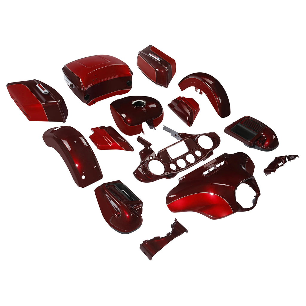 Fairing Bodywork for Harley Electra Glide (2014–2023) Mysterious/Velocity Red Sunglo
