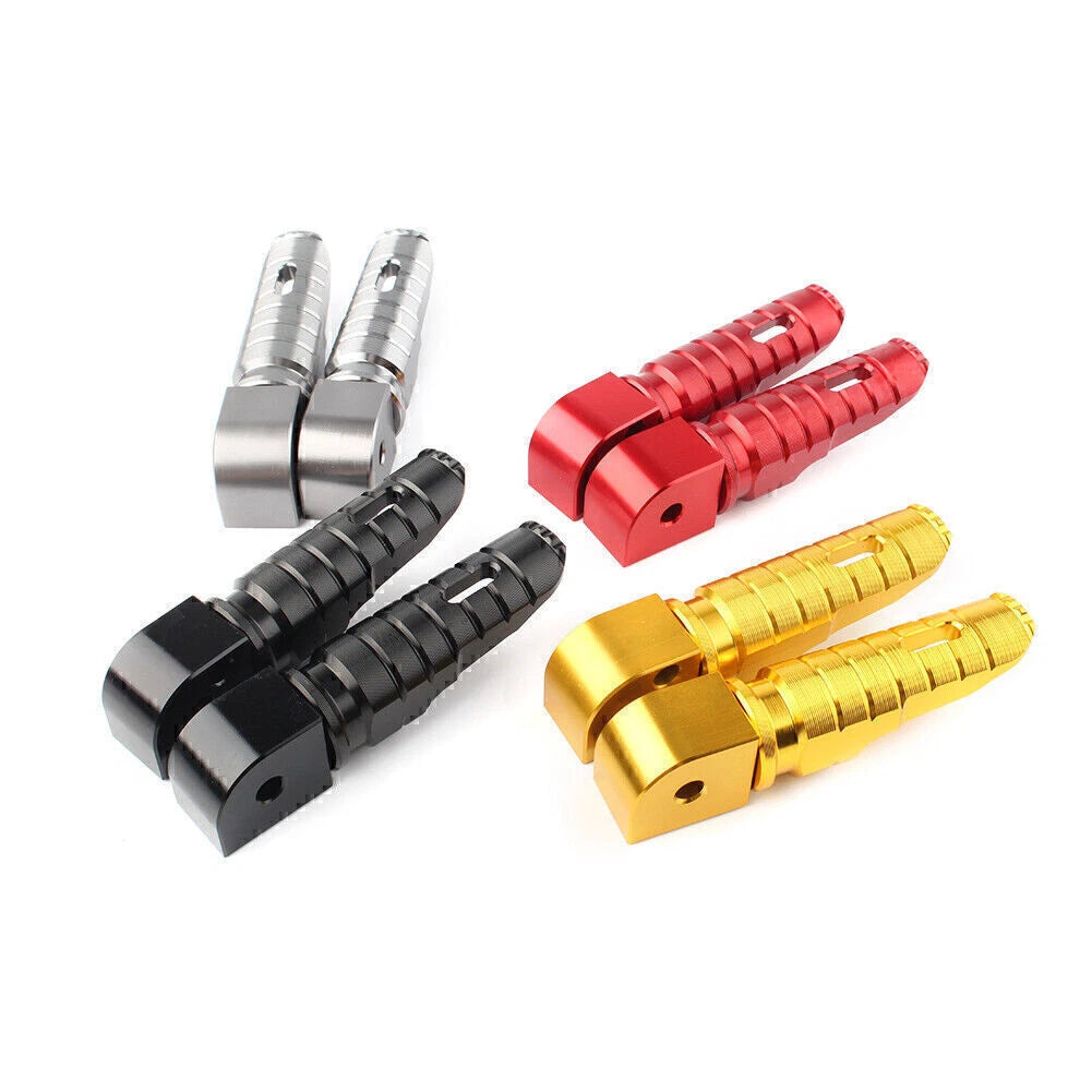 Rear Passenger Foot Rest Pegs for Kawasaki Ninja ZX-6R ZX-10R Z600 Z900 Z1000 (2000–2023)