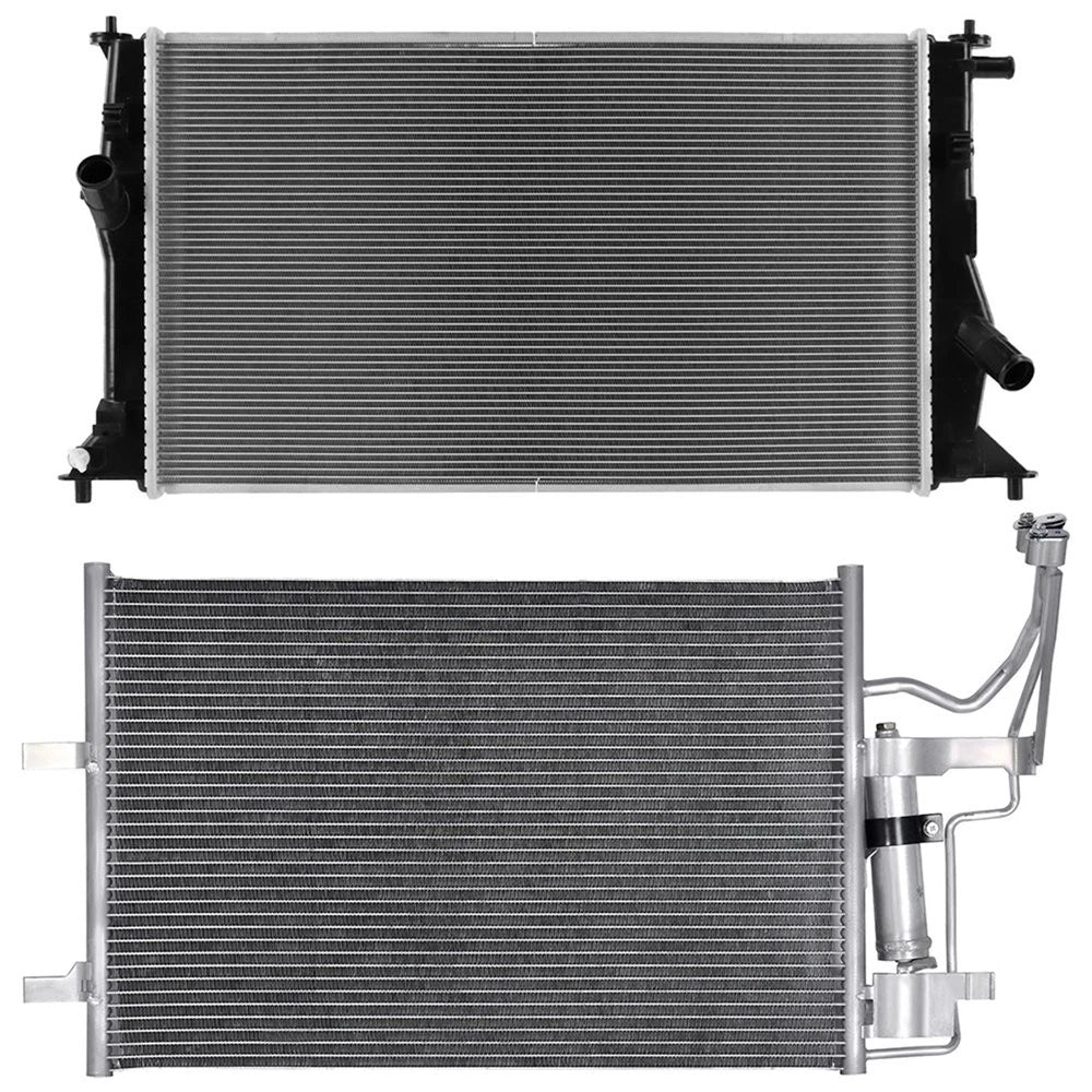 Aluminum Radiator & AC Condenser Cooling Kit for Mazda 5 (2006–2010)