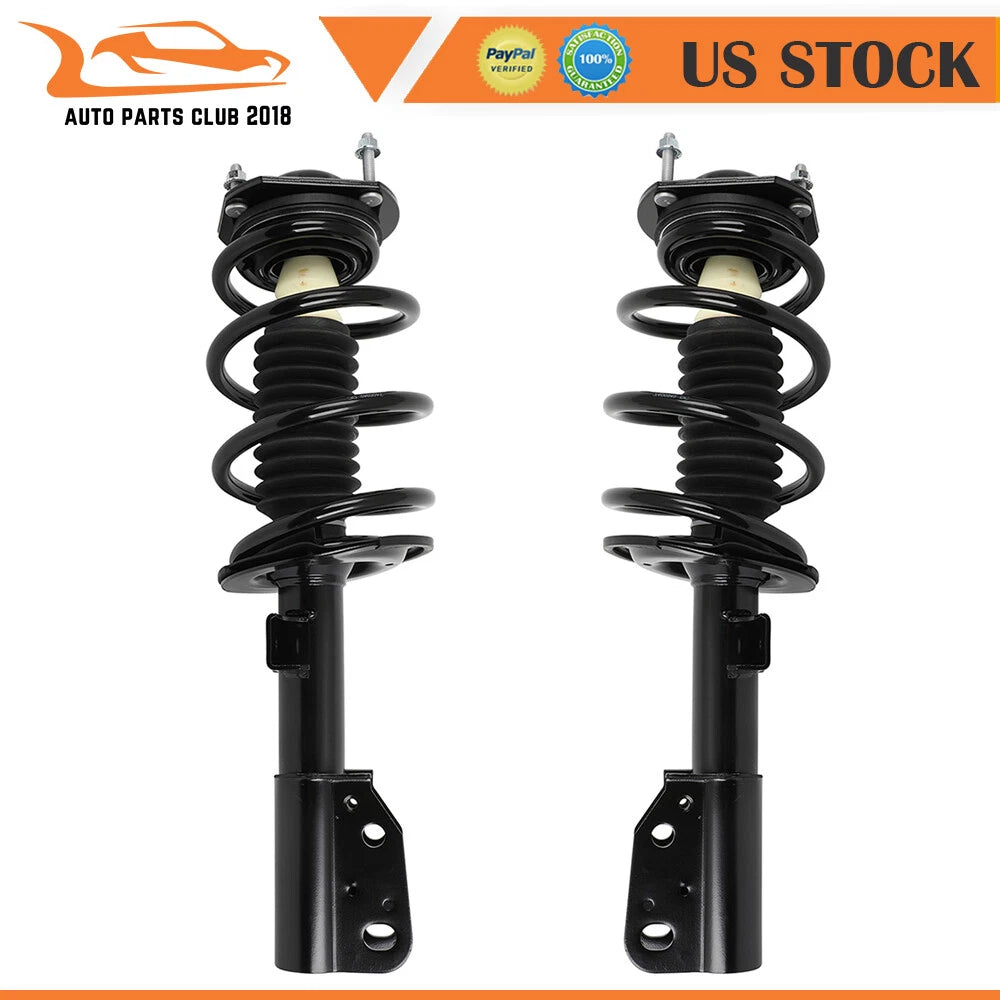 Set of 2 Complete Struts Shocks Springs for GMC Acadia (2013–2016)