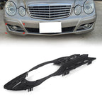 Front Fog Light Grills Cover for Mercedes-Benz E320 E350 E550 E63 (2007–2009)