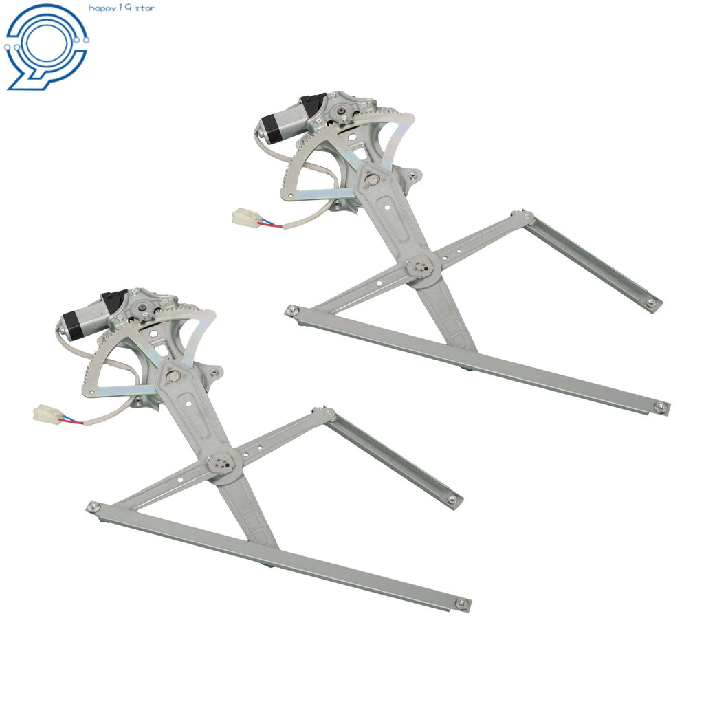 Set of 2 Front Rear Window Regulators with Motor for Tacoma Pickup (2005–2014)