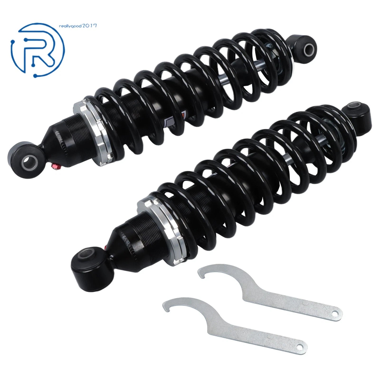 2X Rear Suspension Shock Absorber for John Deere XUV620i (AM137958, AM136157)