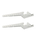 Silver Passenger Foot Peg Extensions for Surron Light Bee S X/L1E & Segway X160
