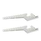 Silver Passenger Foot Peg Extensions for Surron Light Bee S X/L1E & Segway X160