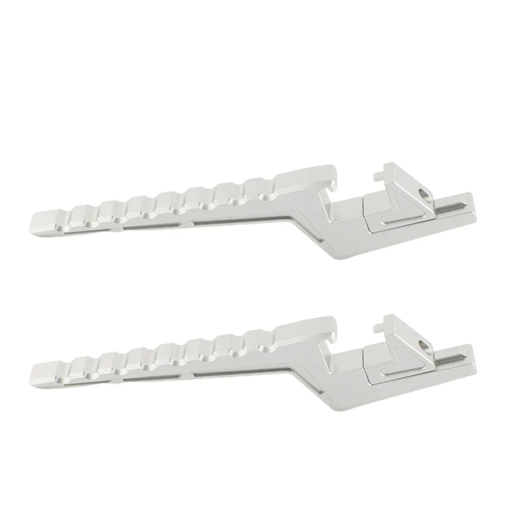 Silver Passenger Foot Peg Extensions for Surron Light Bee S X/L1E & Segway X160