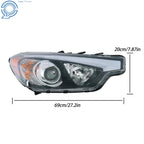 1PC Halogen Headlight Assembly for Kia Forte (2014-2016)