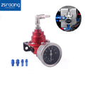 AN6 Adjustable Fuel Pressure Regulator with Oil Gauge Kit