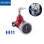 AN6 Adjustable Fuel Pressure Regulator with Oil Gauge Kit
