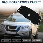 Dashboard Dash Cover Mat for Nissan Elgrand E52 (2010–2024) - Black