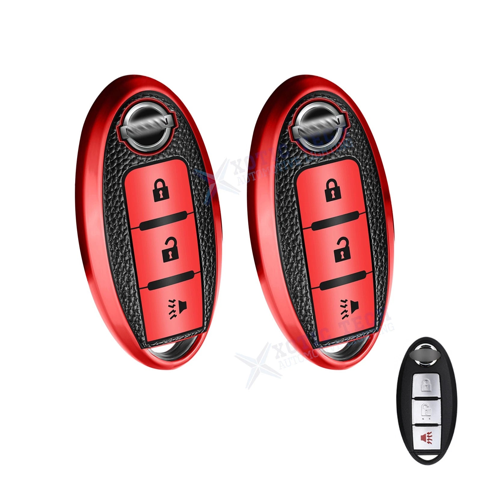 Keyless Key Holder Shell for Nissan Murano Rogue (2015–2020)