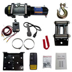 12V 4000LBS Electric Winch for Truck with 5mm x 10m Steel Cable