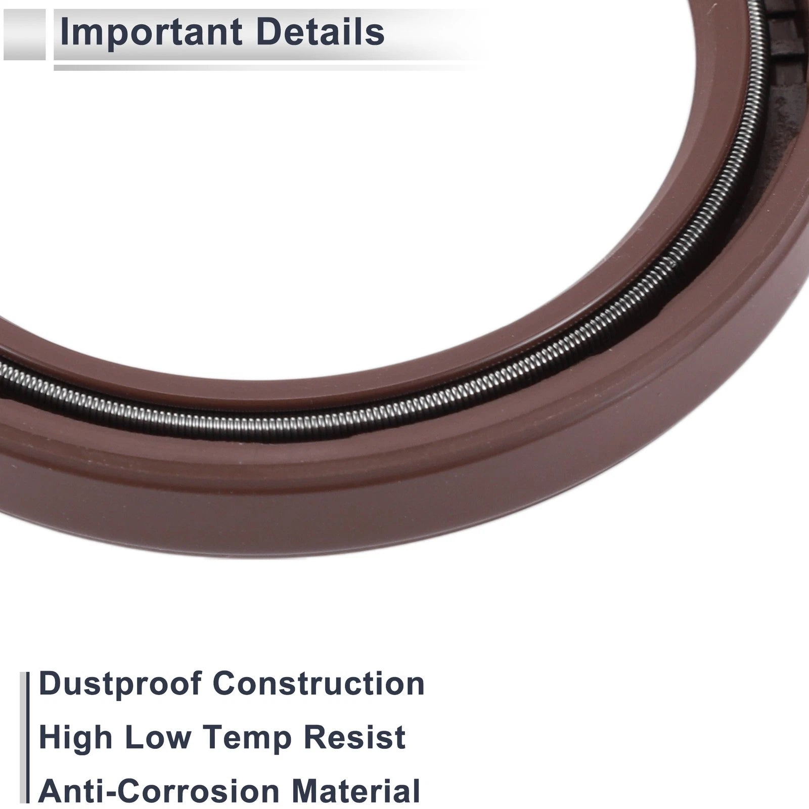 Front Crankshaft Oil Seal for Hyundai Sonata (2005–2015) No. 2142125001