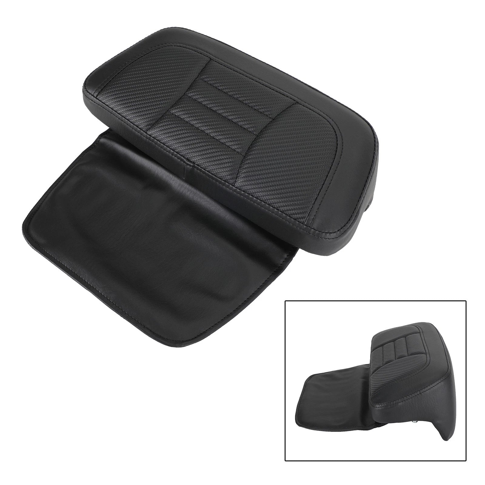 Trunk Backrest Pad for Harley Touring FL Road Glide (2014–2023)