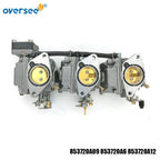 Carburetor Set for Mercury 40 Lightning XR 50HP (853720A09, 853720A6, 853720A12)