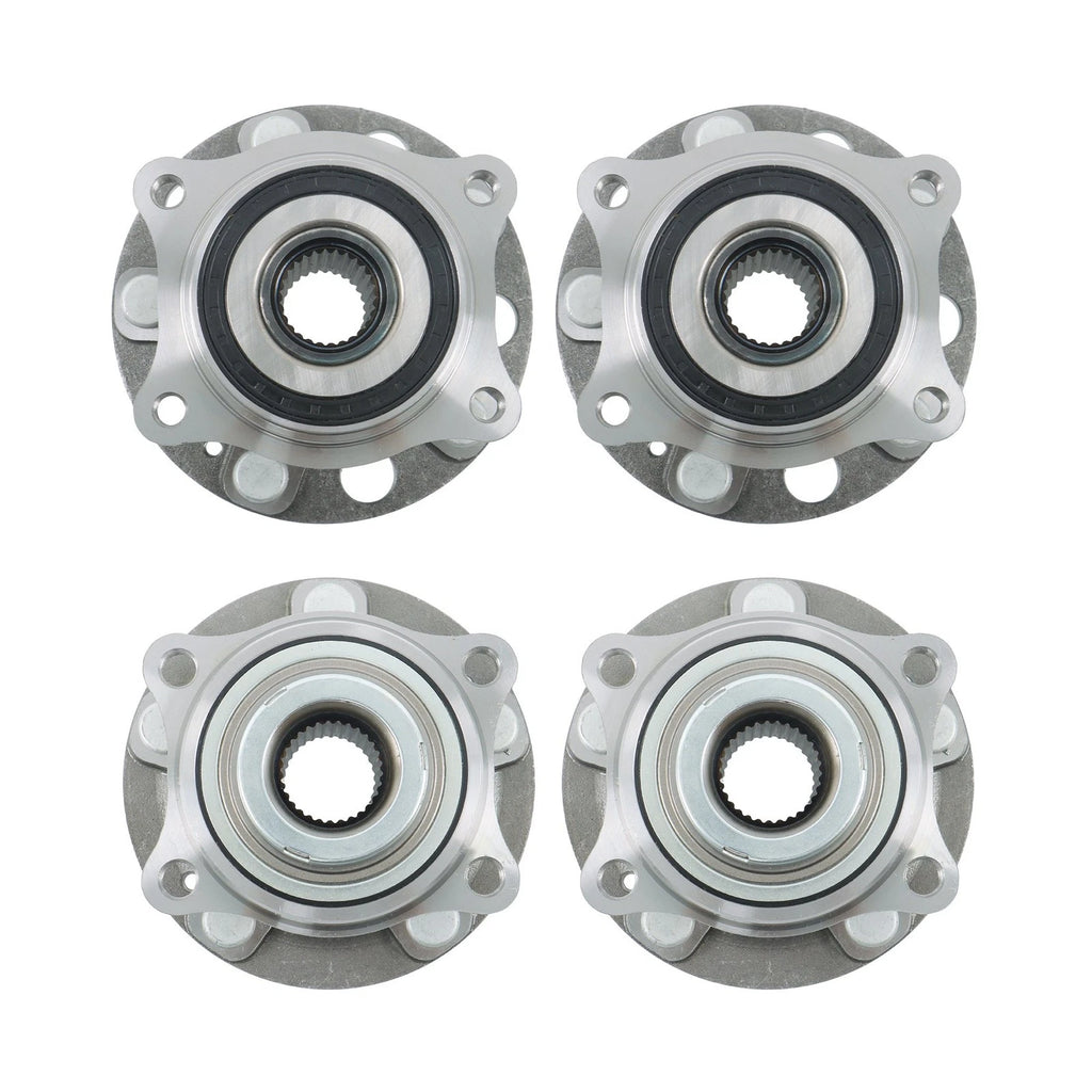 Set of 4 Wheel Bearing Hubs for Hyundai Tucson Kia Sportage (2017–2020)