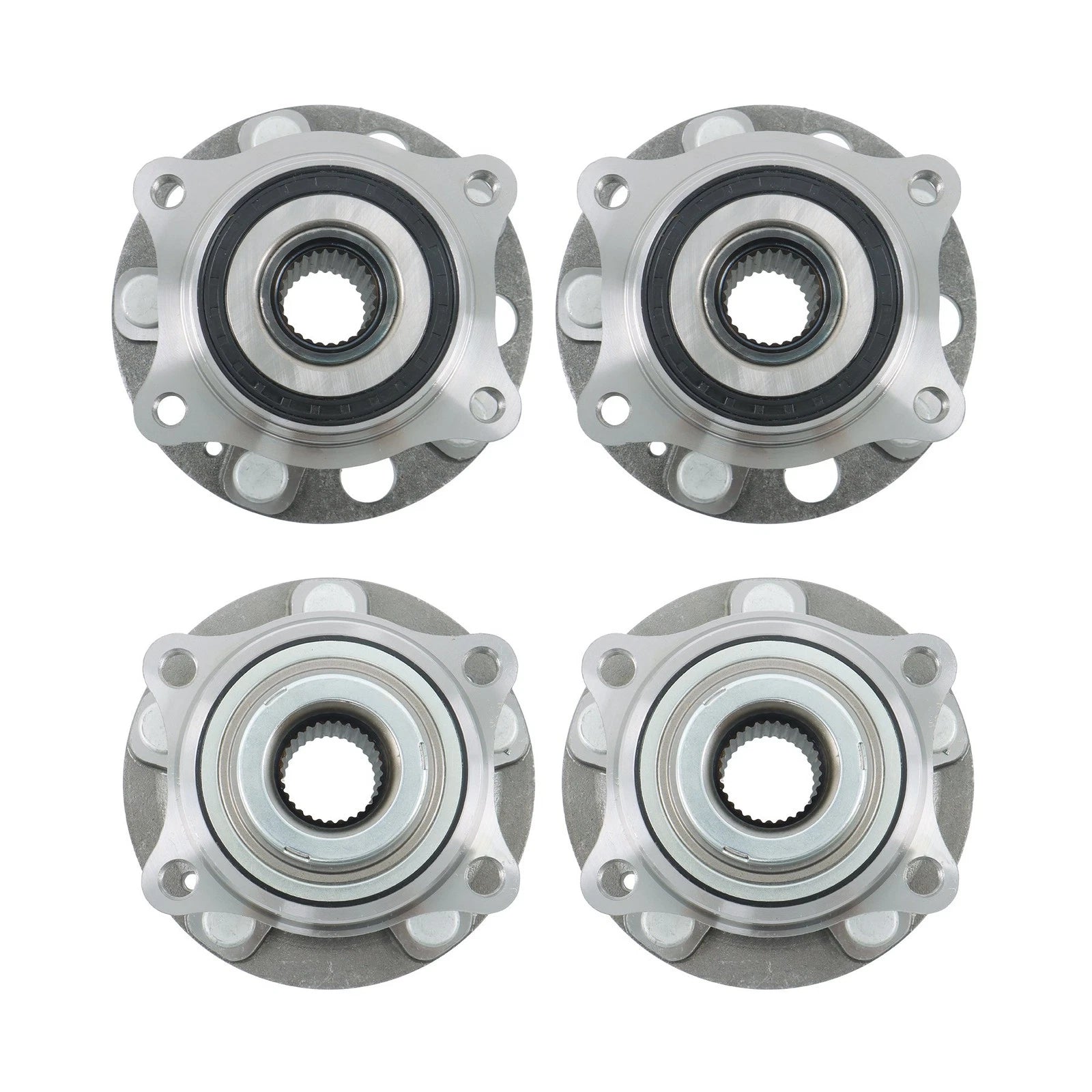 Set of 4 Wheel Bearing Hubs for Hyundai Tucson Kia Sportage (2017–2020)