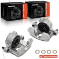 Front Brake Caliper Pair for Ford Mustang, Lincoln Town Car, Mercury