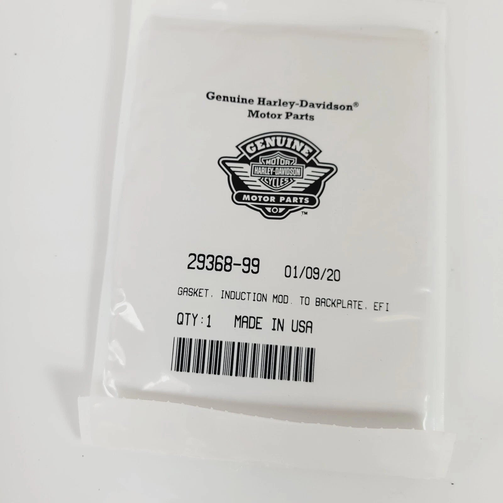 Gasket for Harley Davidson (1999–2001) EFI Induction Module to Backplate 29368-99