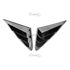 Gloss Black Rear Window Louver Shutter Cover for Hyundai Sonata (2020–2023)