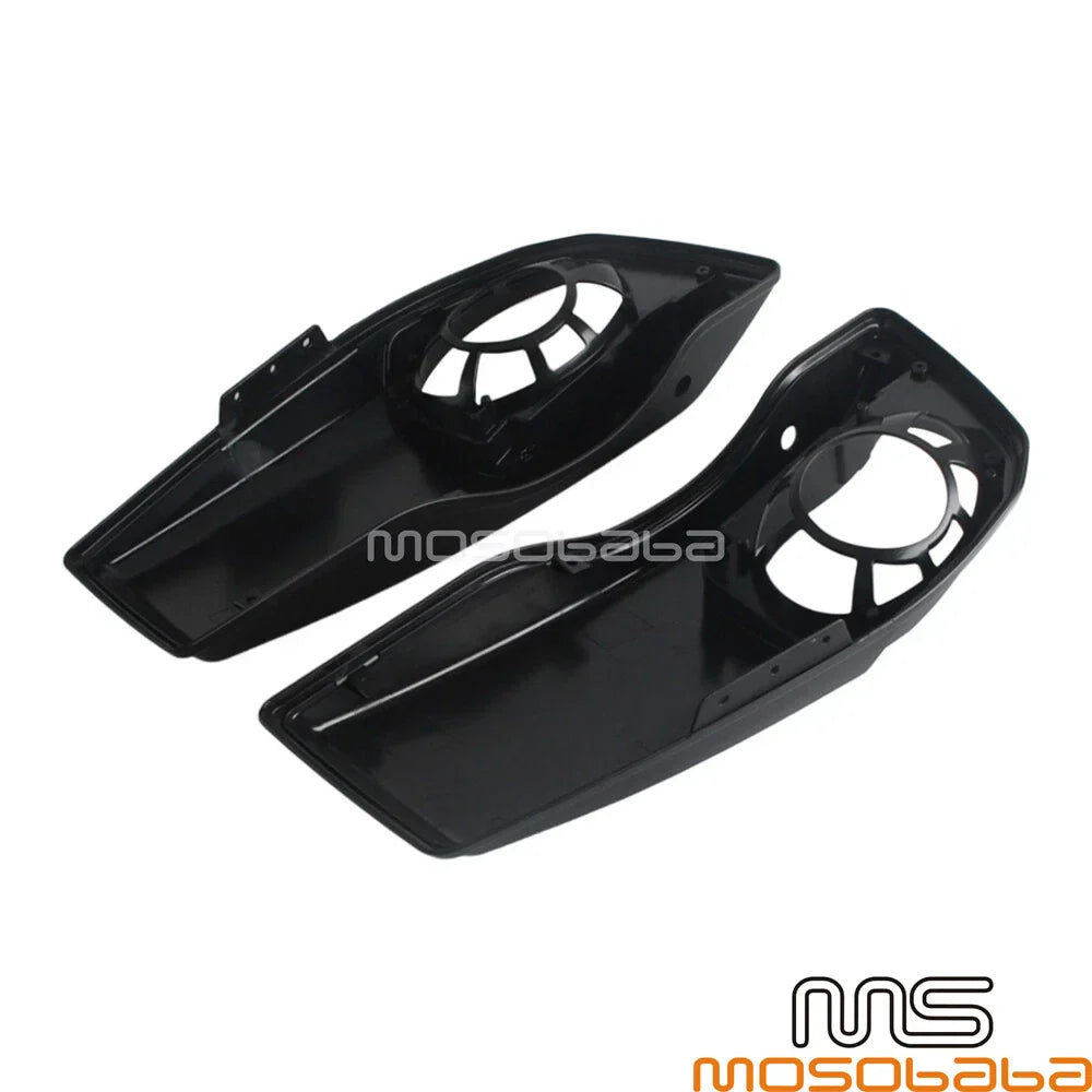 Black Saddlebag Lids Covers for Harley FLHXSE FLTRXSE (2023-Up)