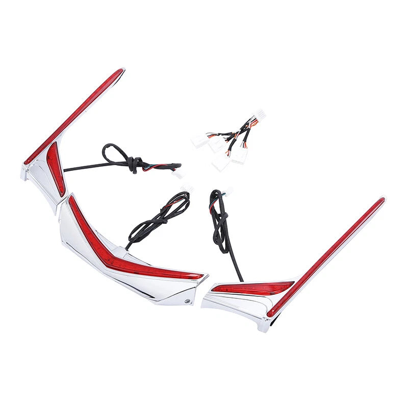 LED Fender Tip Brake Light Strips for Honda Goldwing 1800 F6B (2013–2017)