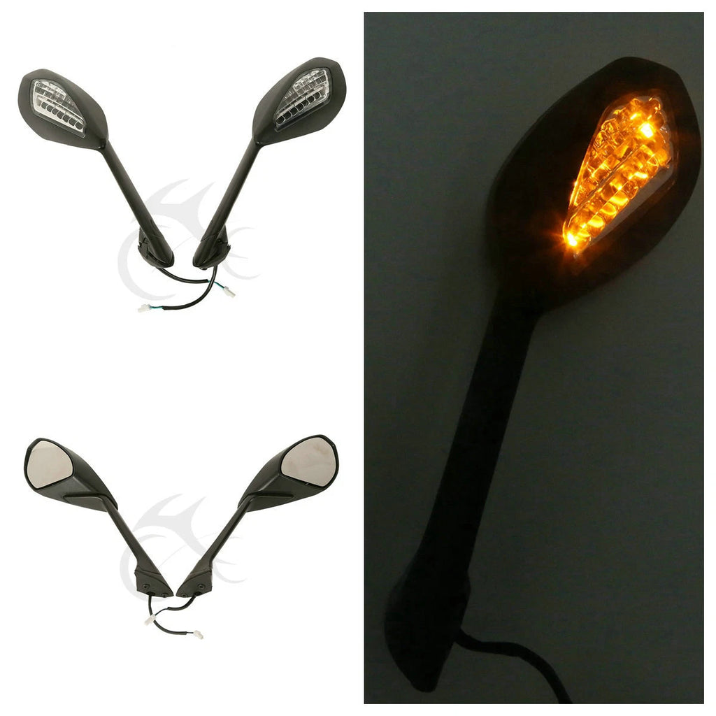 LED Turn Signal Rear Mirrors for Ducati 1199 1199S 1199R (2012–2015)