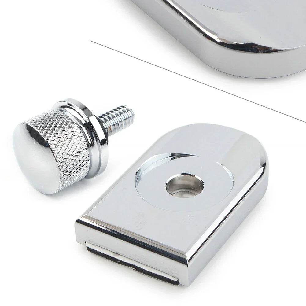Chrome Rear Fender Seat Bolt Cover for Harley Touring (1996-2023)
