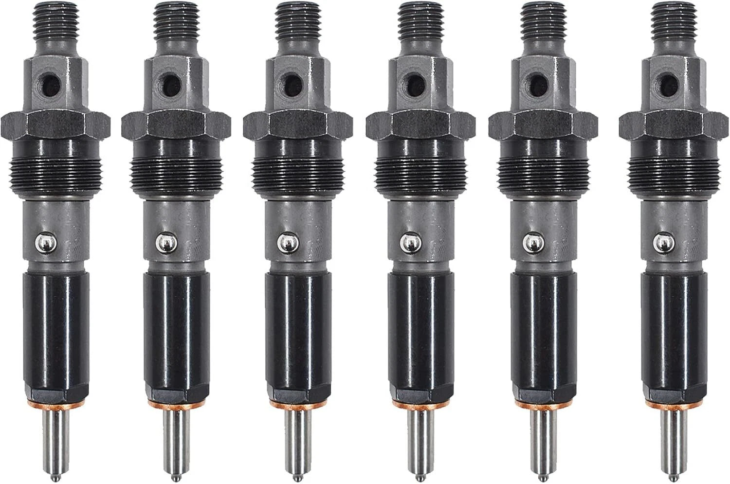 6X Diesel Fuel Injector 0432131837 for Dodge Cummins 6BT5.9 (1989–1993)