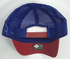 Padded Mesh Cap with Mopar Emblem for Red White Blue Dodge Charger (2015–2023)