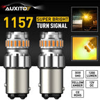 AUXITO 1157A Yellow Amber LED Turn Signal Light Bulb for