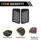 Set of 2 Carbon Fiber Air Vent Covers for Ford F-150 (2021–2024)