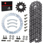 Front Rear Chain Drive Sprocket Kit for Yamaha Warrior YFM350X (1989–2004)