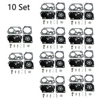 10x Carburetor Gasket Kit for Poulan BVM210VS (Zama RB-156 C1U-W43 C1U-W45)