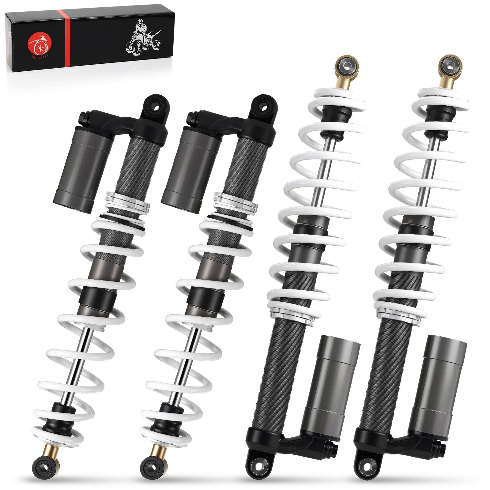 Heavy Duty Air Shock Absorbers for Polaris RZR S 800 (2009-2012)