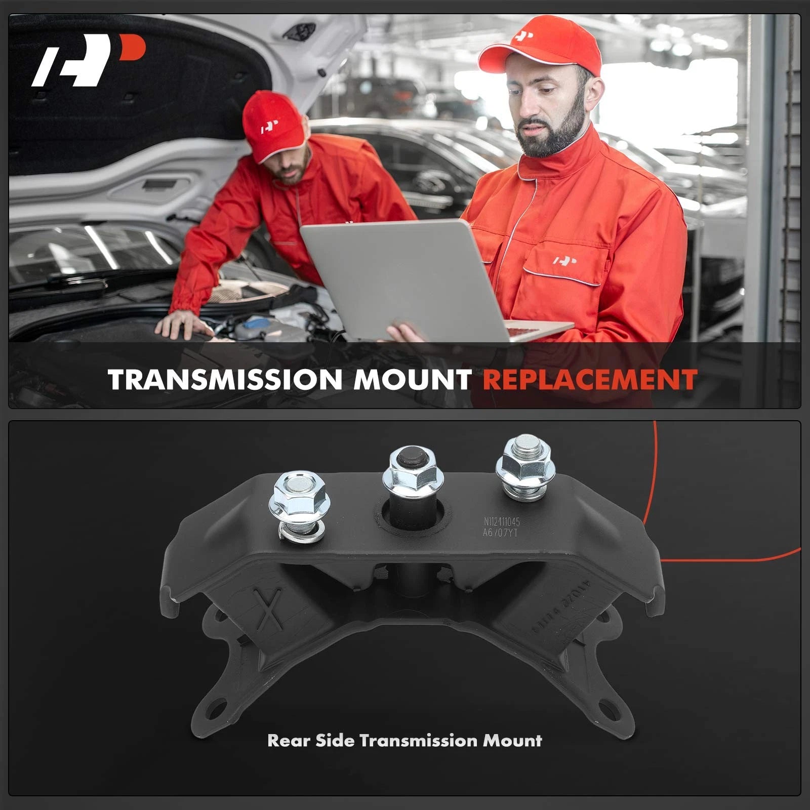 Rear Automatic Transmission Mount for Subaru Outback, Forester, Legacy