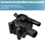 Engine Coolant Thermostat Housing Assembly for Ford (2001–2020) XS4G9K478BB