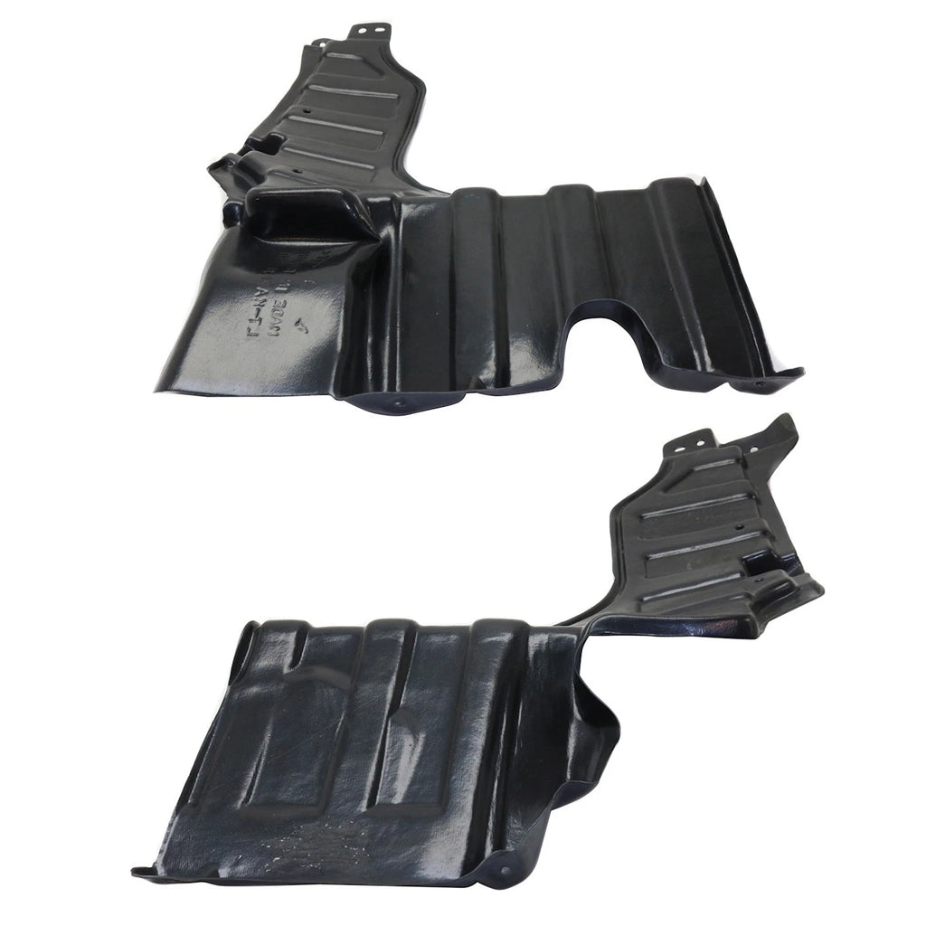 Set of 2 Engine Splash Shields for Kia Forte (2014)
