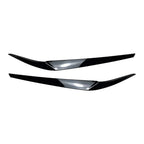 Left & Right Headlight Eyebrow Eyelid Trim for BMW 5 Series G30 (2017-2023)