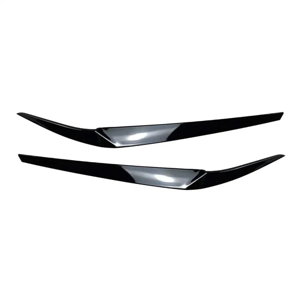 Left & Right Headlight Eyebrow Eyelid Trim for BMW 5 Series G30 (2017-2023)